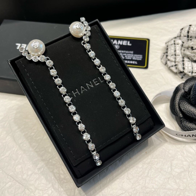 Ch*el earrings